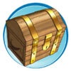 Символ игрового автомата Sharky Сундук с золотом